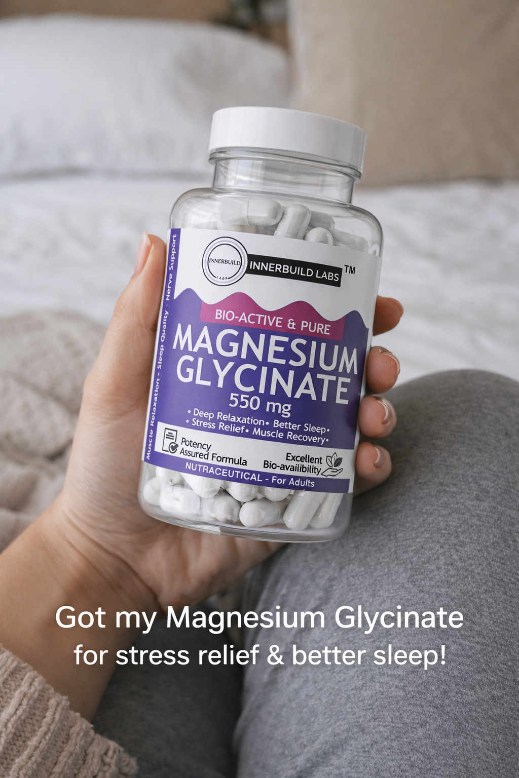 Magnesium Glycinate 550mg