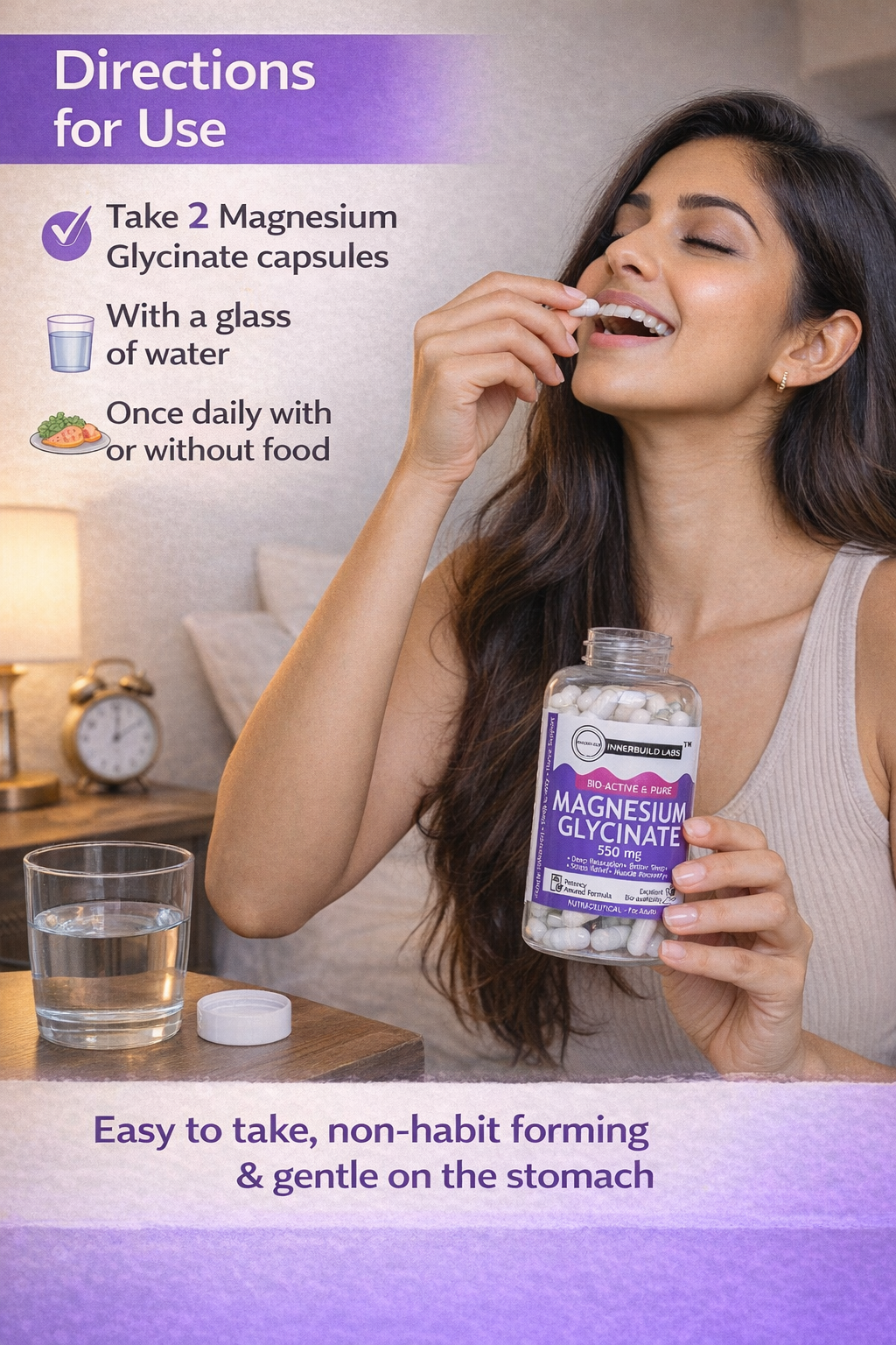 Magnesium Glycinate 550mg