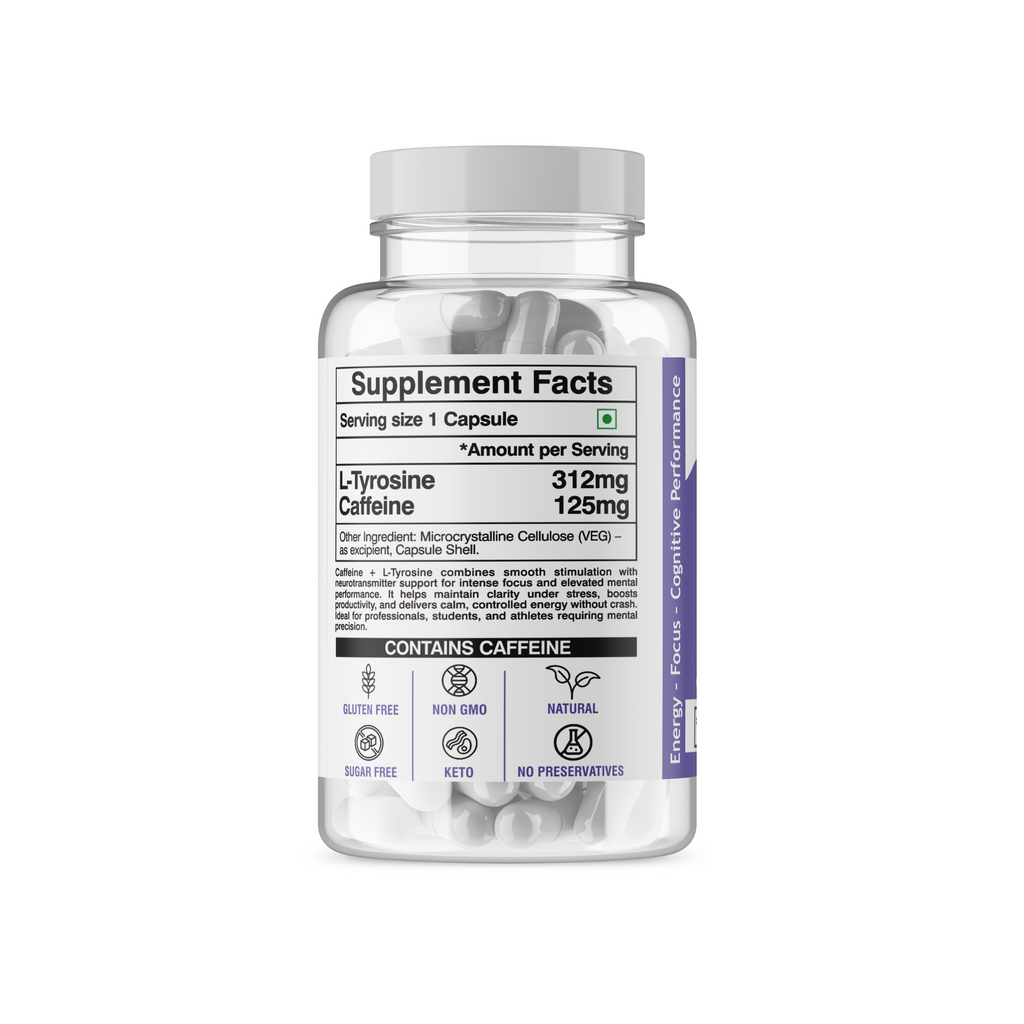 Caffeine + L-Tyrosine 437mg